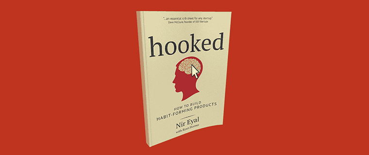 Nir Eyal: Hooked című könyv borítója